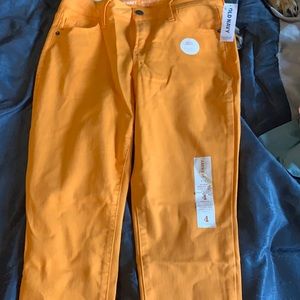 Old navy colored jeans